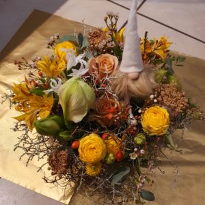 Arrangement piqué "Trésor de Noël"